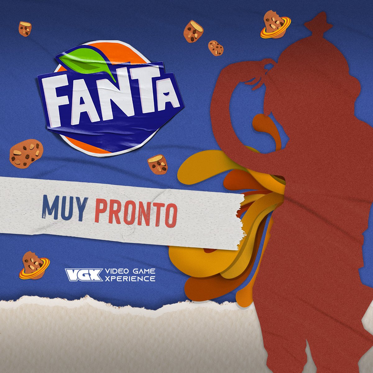 Muy pronto... ¡Vuelve algo muy esperado! ¿De qué se trata?¿Una experiencia única?¿Una oportunidad imperdible? Por ahora no podemos decir mucho 🤫, pero solo dos pistas: #Fanta y un videojuego épico 🎮. Quédate atento porque en cualquier momento se revela el secreto ❗️#DiaDelGamer