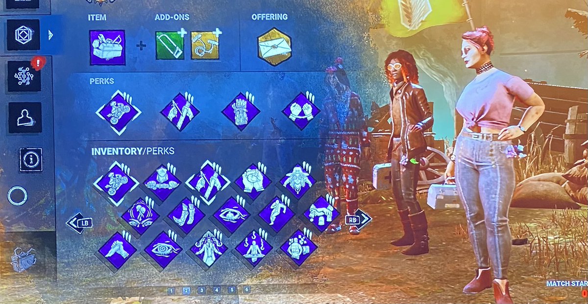 CakesThatSuffer's tweet image. My sabotage build for tonight. What are you running? #dbd #dbdsurvivor #dbdbuild #perks #DeadbyDaylight #Sabotage #xbox #gamergirl