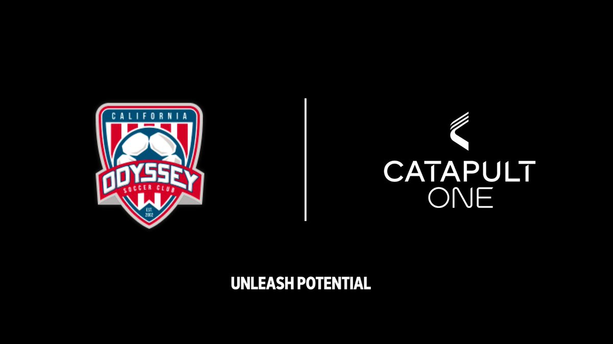 Extremely excited to see @CalOdysseySC 09 Girls representing @catapult_one this Fall season! 💪📈⚽️#unleashpotential