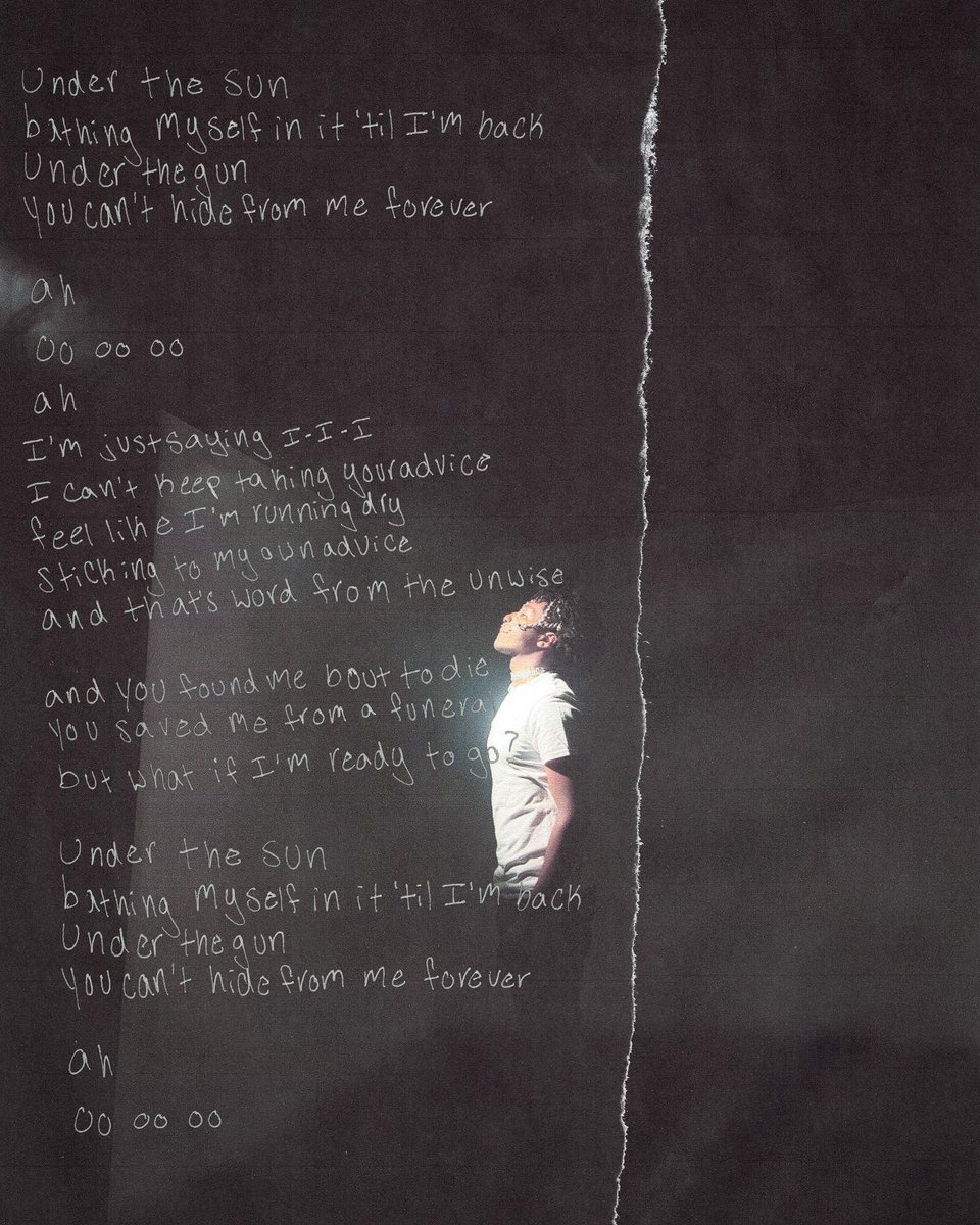 DDataArchive's tweet photo. underthesun lyrics by @merexraja 🎆 https://t.co/42XZ4Vjot7