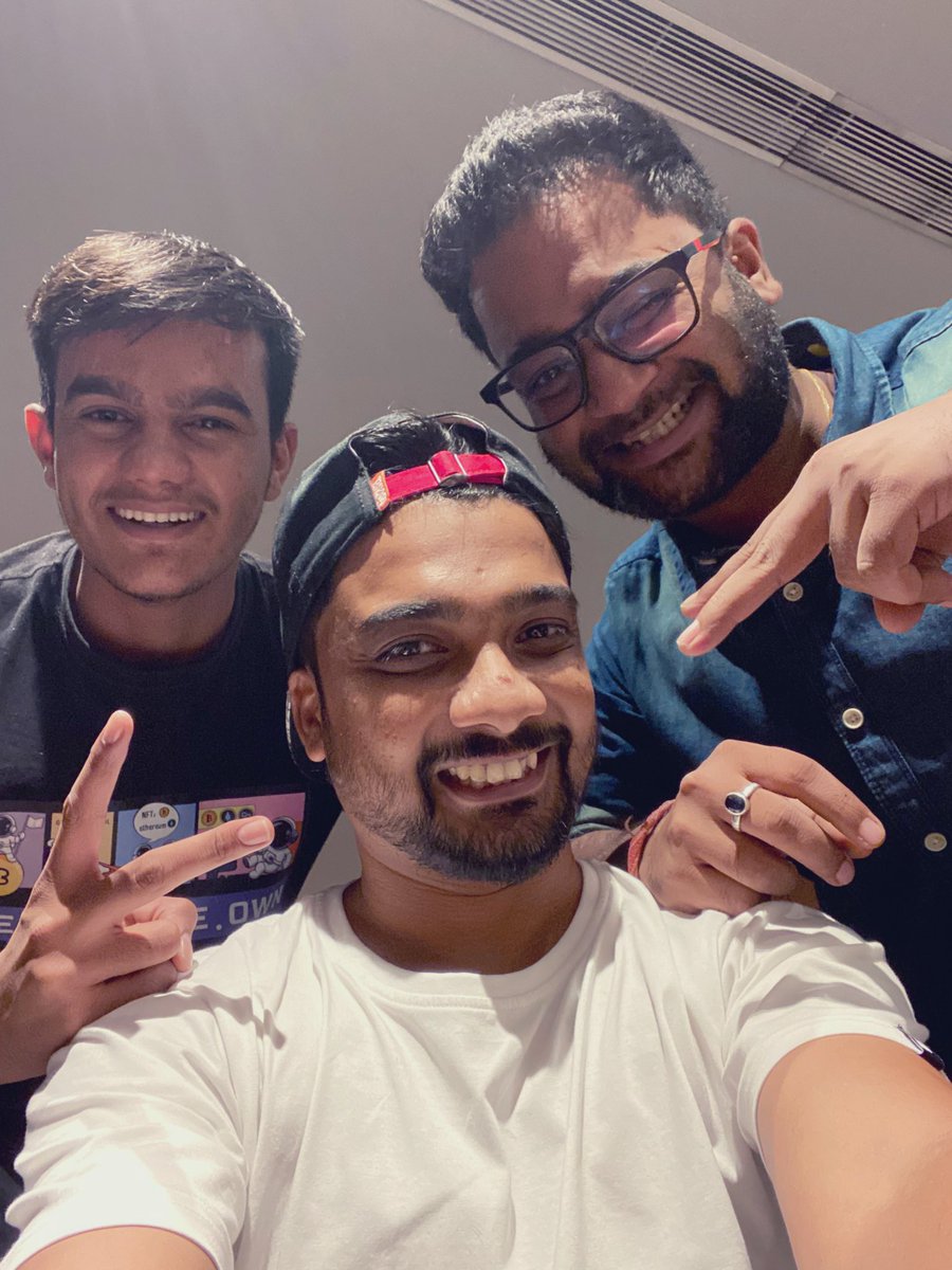 BhandEth's tweet photo. It’s not everyday u meet 21 yr olds with such long term vision, patience and ambitions so noble.. you deserve all my hearty respect ✊ @theceosahab #Godspeed my man! This meeting was inspiring #zozo

Union was complete with you 😉
#zocommunity #zoworld #bhand @The_Zo_World 🚀🚀🚀 https://t.co/jqhaf3OtKe