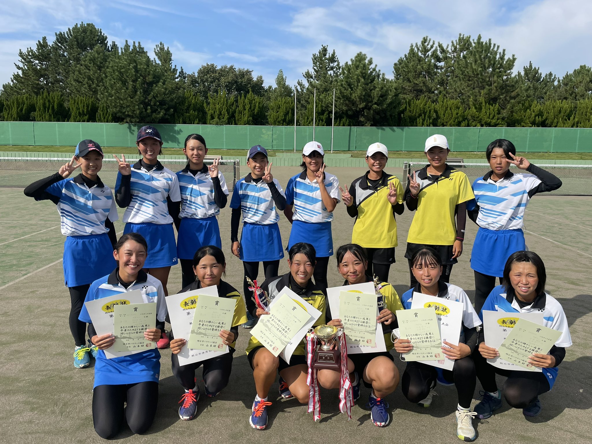 Tweets With Replies By 明商女子ソフトテニス部 明石商業 Softtennisach Twitter