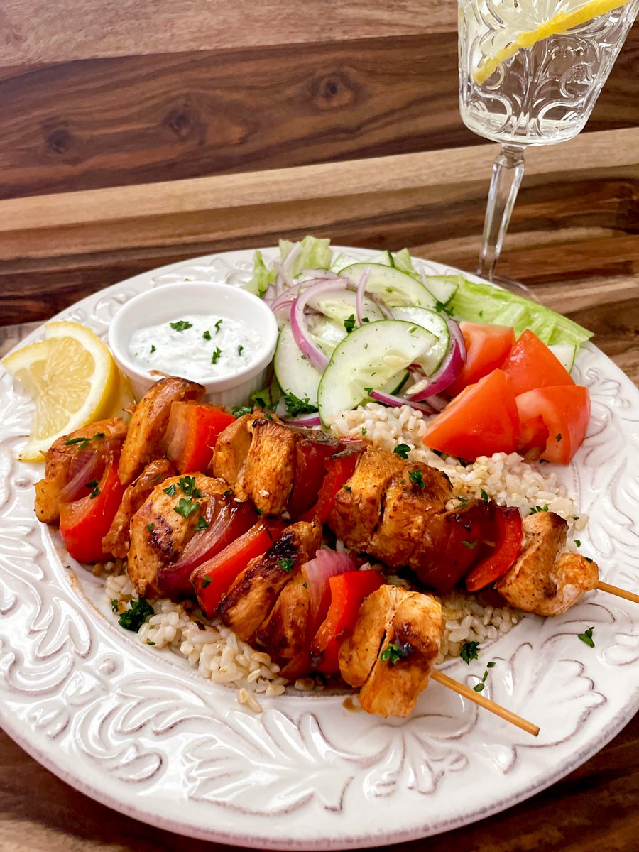 🌞Grilled Chicken Kebabs🌞

#food #foodie #HealthyEating