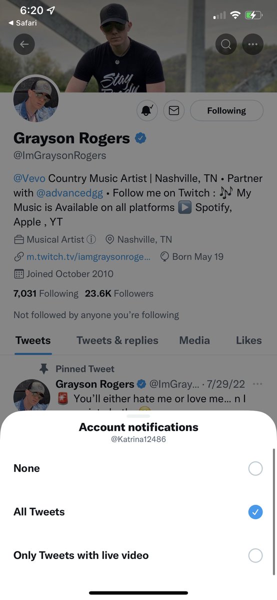Katrina12486's tweet photo. @ImGraysonRogers #GRFam
 @DrFindomohio 
I wanna win today!! Let’s speak it into existence today!!
Positive vibes and good luck everyone!!
$Treenutz86 https://t.co/bUyxAPnIMA
