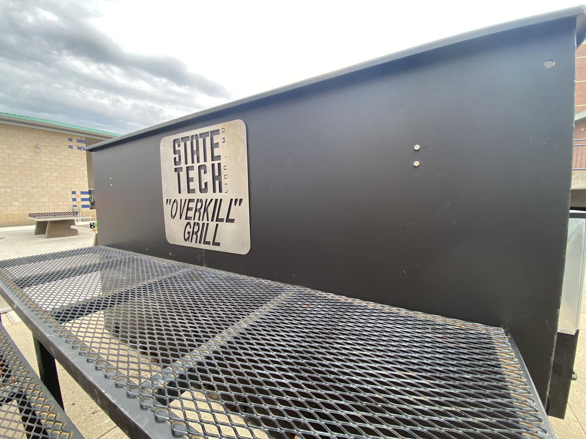 statetechmo's tweet photo. Get ready! It’s nearly time for the #StateTechMo #OverkillGrill https://t.co/8NkLNh8rrv