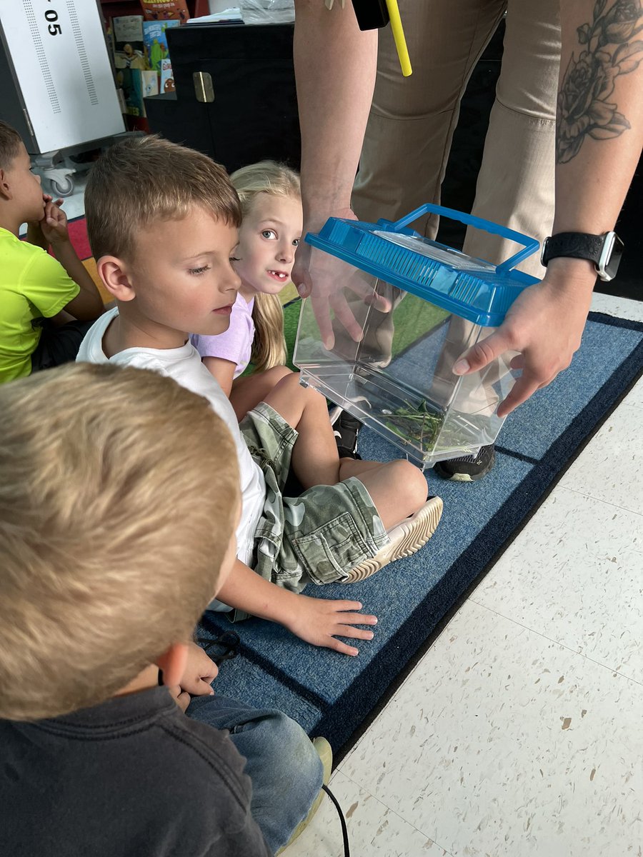 Holli_Sears's tweet photo. First grade scientists in @AMCantwell classroom observed a dragonfly today and practiced their scientific drawing skills in their field guide! @NSDCarver @NeoshoSD https://t.co/4pJYqid5fy