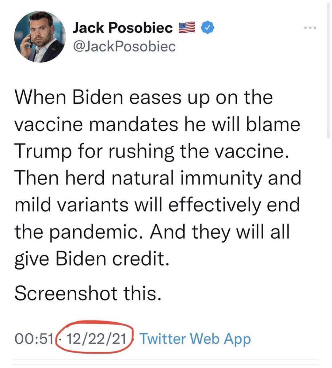 Modern day prophet or just well informed?
