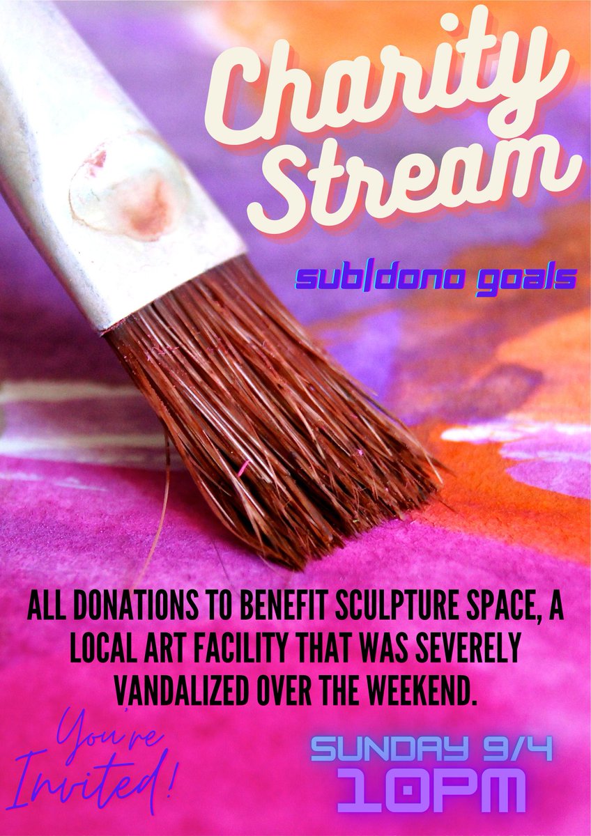 LCatsGaming's tweet image. UPDATE on Sunday's stream:  A local art facility was severely vandalized over the weekend. They're supposed to be holding a charity art auction next month and I'm looking to help any way I can.  Come roll some marbles and help this place out on Sunday.