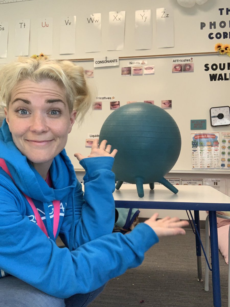 HannahATX's tweet photo. Introducing the balls tomorrow for our #flexibleseating option! Send all the ✨ good vibes ✨ 😂 #Kindergarten #teacherlife #txcharterteacher #txcharters https://t.co/8lgT318tjJ