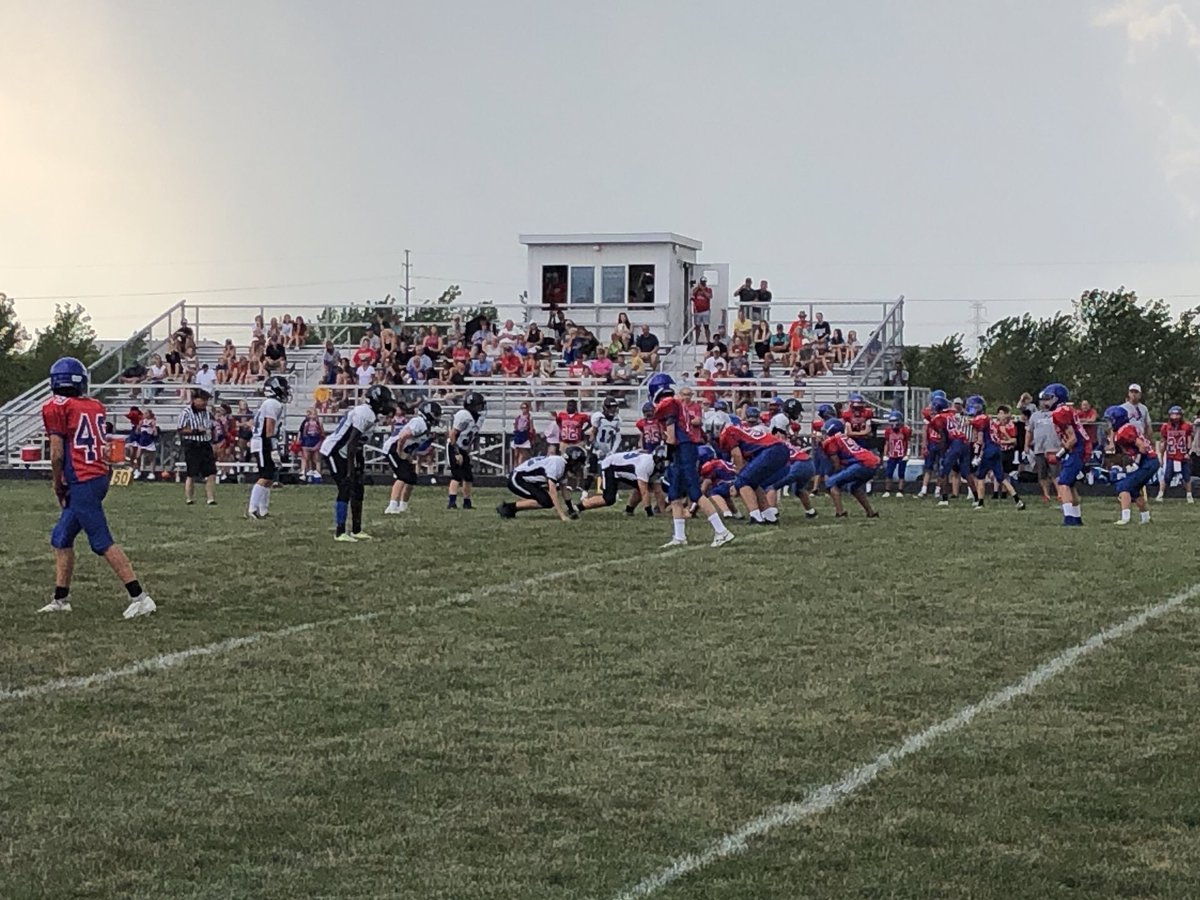 OBLMSPrincipal's tweet image. 7th grade football, @obms_athletics playing at Hyatts. I wonder if anyone out here might be playing 8th grade football for the Bruins? #OBLMS