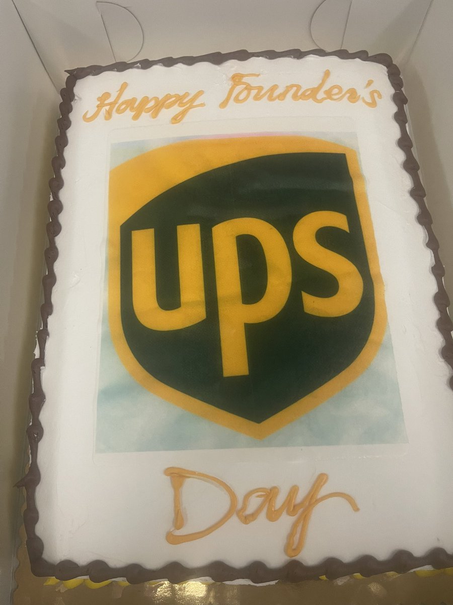 Happy founder’s day. Celebrating 115 years. @davidpnaranjo @katriverasc @GardenaFeeder @UPSJPipkin @ArturoM82410239 @GVsafetyfeeder @UPSCERCAsafety @SfecaFeederSfty @bell_feeder_ups @superclaudiav @UPSOntarioDDST @divine2wincom