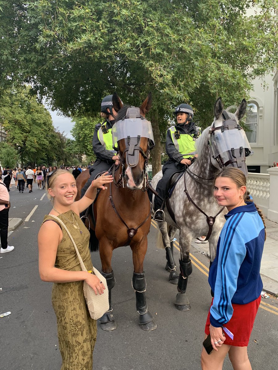 Fxnnrawlings's tweet photo. Thank you @metpoliceuk for keeping the streets fresh. #carni2022 https://t.co/zazZcMOnLt