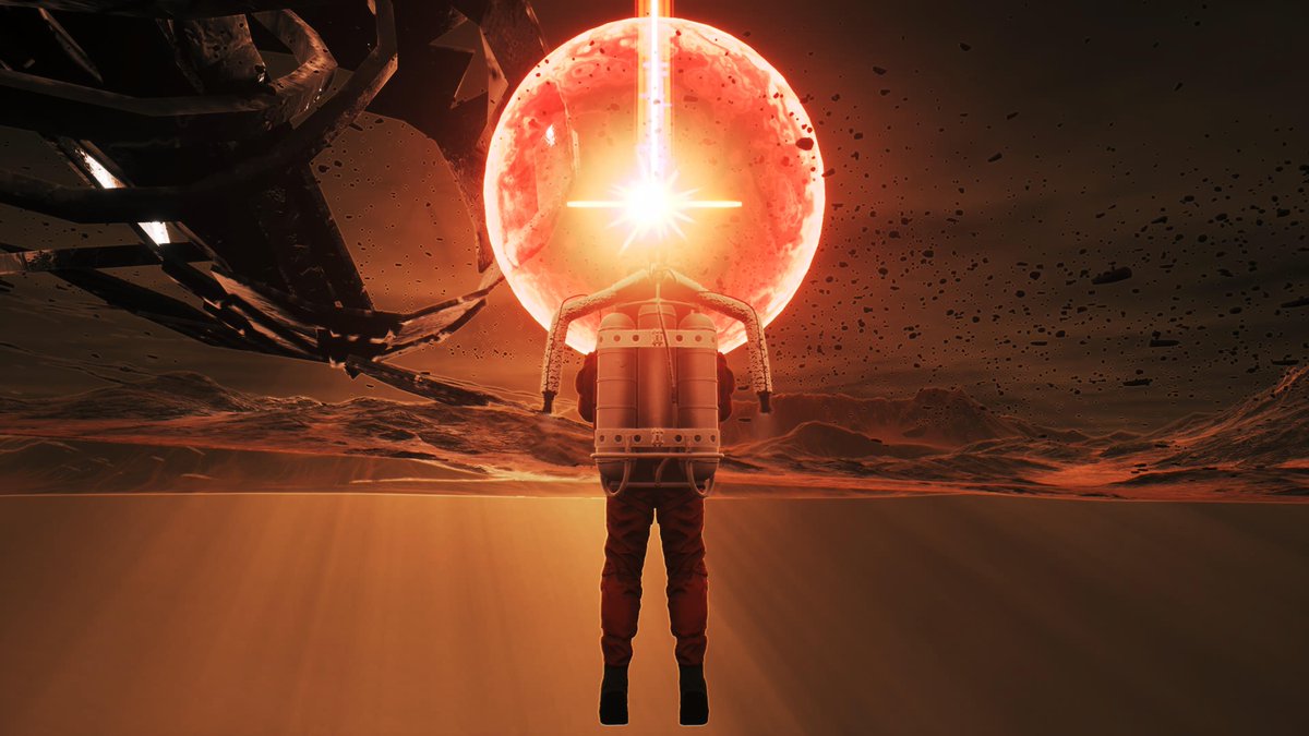 nasyche's tweet photo. 裏側からの景色
#SpaceExplorersRedPlanet
#VirtualPhotography https://t.co/UoZuyE52ZP