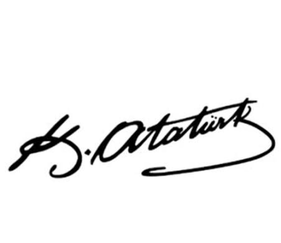 Sonsuzluğun,
Millet olmanın,
Demokrasinin,
Kadına eşitliğin,
Laikliğin,
Hakkaniyetin,
Başarının,
İmkansız görünenin,
Vatanın,
Onurun,
Adaletin,
Bilimin,
Asaletin,
Barışın,
Zaferin,
Aşkın imzası..
#zafer100yasında #ZaferinAdıdır30Ağustos
MUSTAFA KEMAL ATATÜRK