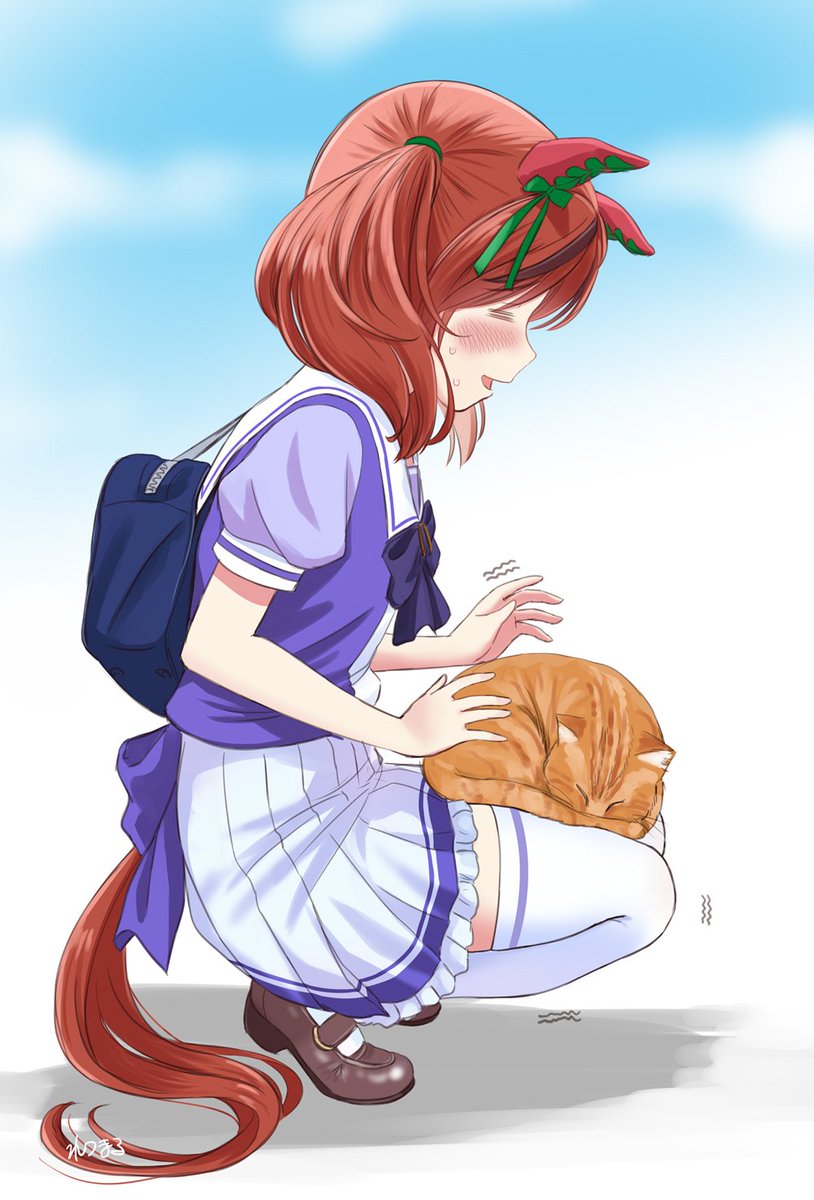 ナイスネイチャ(ウマ娘) 「#自分の好きなキャラ一人の画像を四枚貼る 」|れつまるくん＠野宴野郎のイラスト