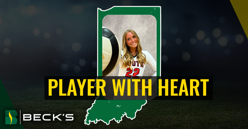 brownfield's tweet photo. @BecksHybrids congratulates this week's Player With Heart, Claire Burbrink for her commitment and passion on the court and beyond. To learn more listen to Claire's full interview.