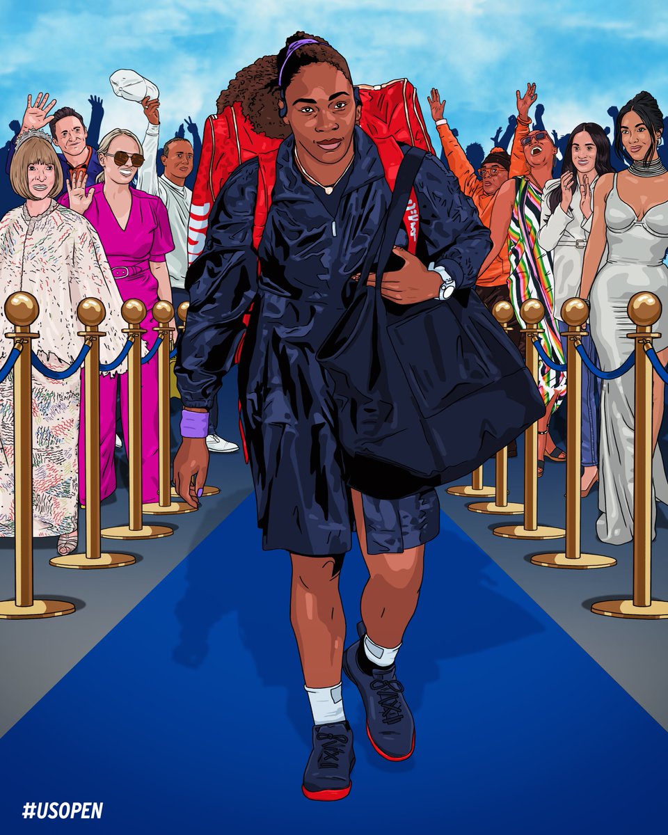 Roll out the blue carpet for the 👑