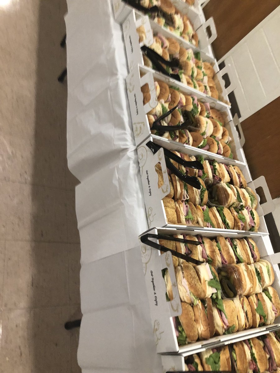 ToddPerelli's tweet photo. Not complaining I was in charge of lunch at today’s convocation. https://t.co/c2vLBp3KNI