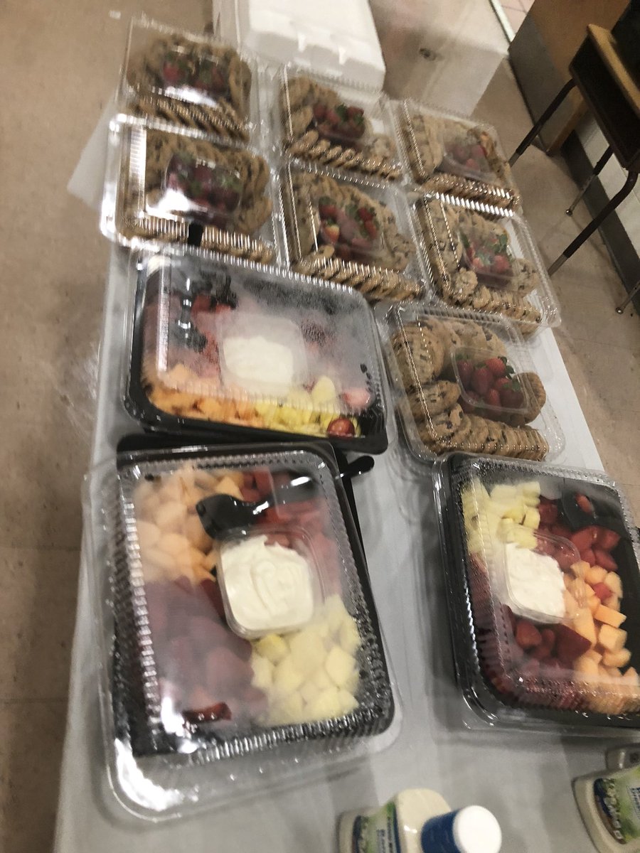ToddPerelli's tweet photo. Not complaining I was in charge of lunch at today’s convocation. https://t.co/c2vLBp3KNI