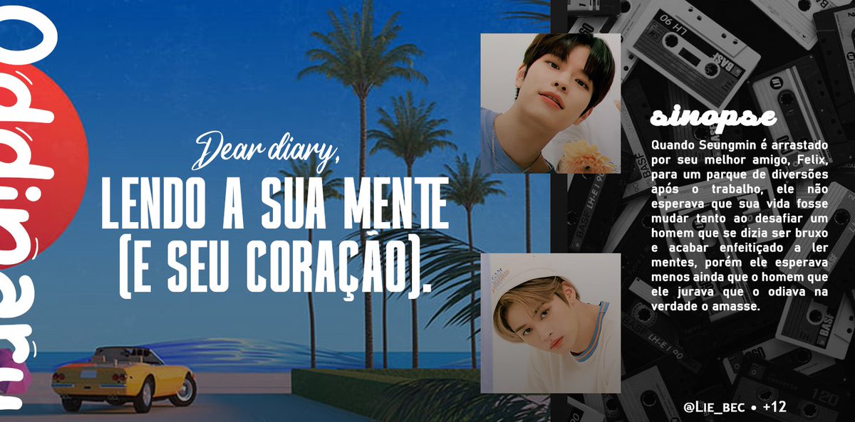 OddinaryFicFest's tweet photo. ✩ Lendo a sua mente (e seu coração)
⋆ Seungmin/Minho
⋆ Comédia, Fluffy, Clichê, Baseado em Cherry Magic
⋆ #Plot11
» https://t.co/vrRpn3HVee https://t.co/kJEf11SXvP