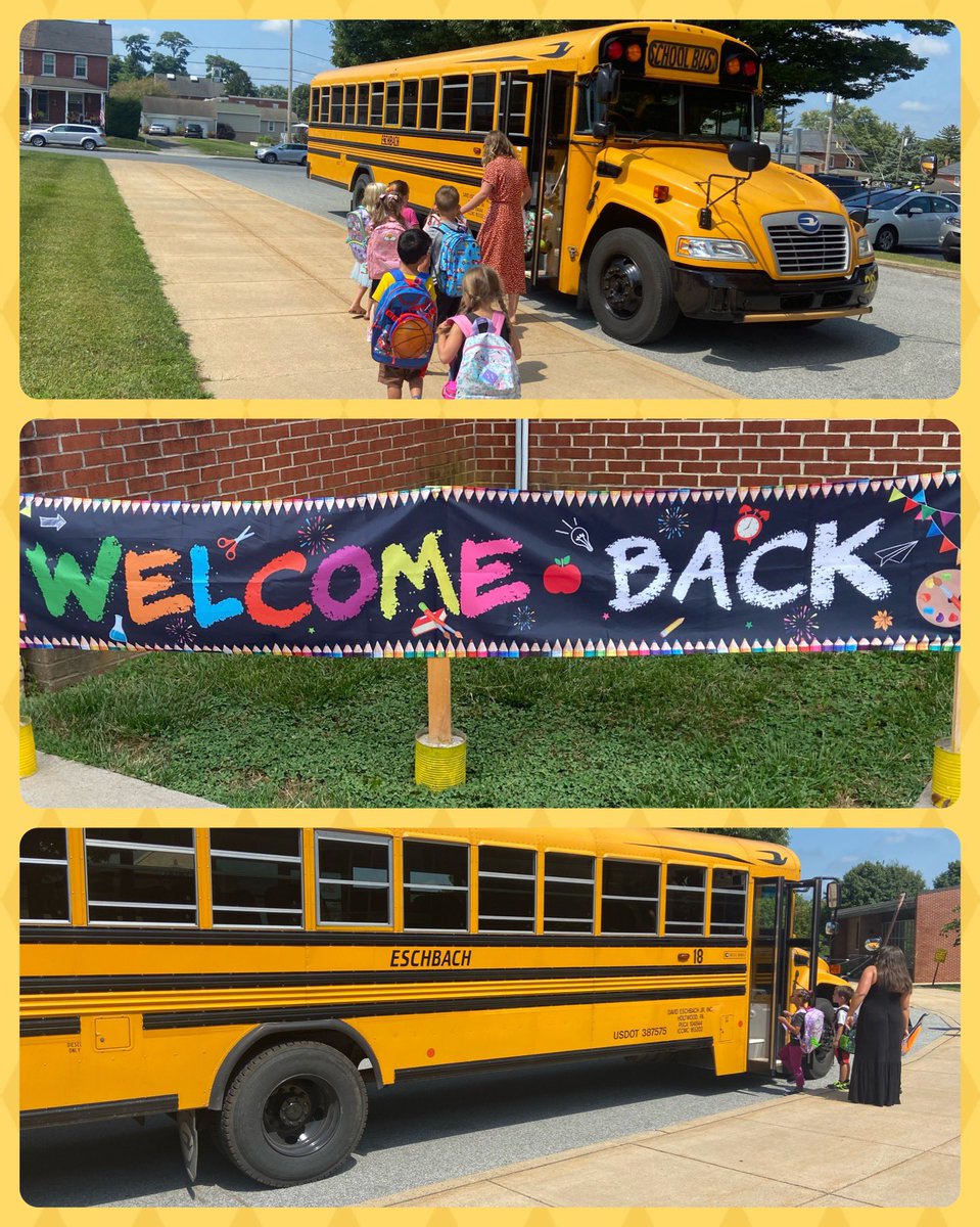 QE students and teachers spent time today practicing routines and procedures. Miss Myers and Miss Lyle ensured students were safely on the bus after morning kindergarten. Thank you to all the bus drivers for getting our learners to and from school. #QvillePride #inspiring