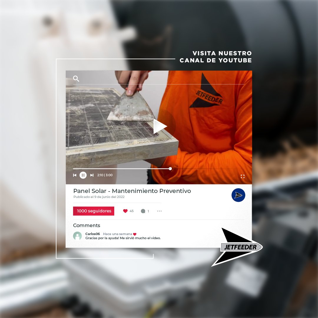 jetfeeder's tweet photo. ¿Sabías que contamos con un canal de Youtube?💻💯

👉🏼Accede a este link y conoce más: https://t.co/6SjgzOof06

#canaldeyoutube #Youtube #alimentaciónautomática
#Automatizacion #Camarones #Camaroneras
#Alimentador #Ecuador https://t.co/nFL6bJSsVI