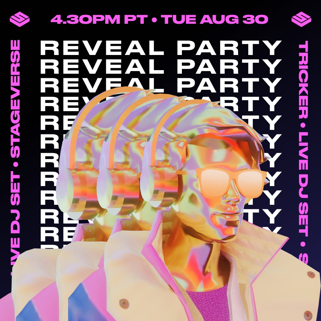 thestageverse's tweet photo. To celebrate the land reveal party tomorrow, DJ Tricker (@timricker)  is back on the decks. 

Location - To Be Announced. 🎧 https://t.co/2Gq175Lw0M