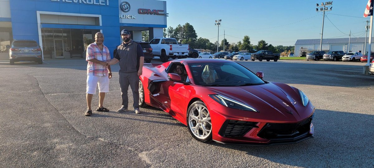 CONGRATULATIONS TO MR. JOE BOND ON THE PURCHASE OF THIS BEAUTIFUL NEW CORVETTE!!

We appreciate your business and appreciate your service! Welcome to the Express Automotive Family!!

#ExpressChevroletBuickGMC🇺🇸
#ExpressYourself🇺🇸
#VolunteerCorvetteClub
#CorvetteHeadquarters