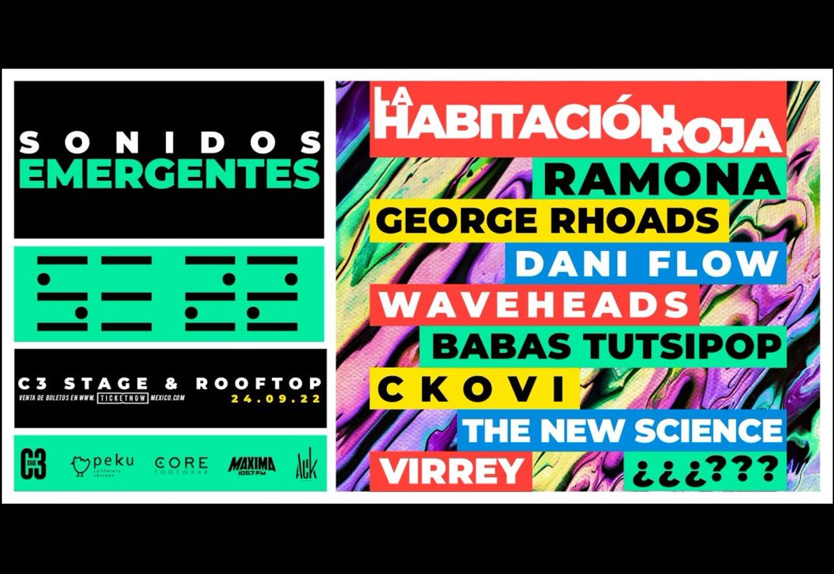 derocanrol's tweet photo. Prepárate, porque #ACKPromote tiene excelentes eventos en septiembre y aún hay boletos disponibles para varios de ellos 🤘🏻
#DeRocanrol https://t.co/OXg7MsdMhV