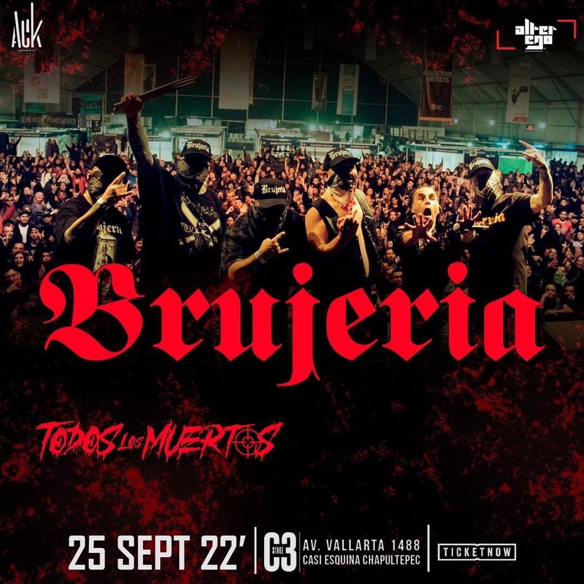 derocanrol's tweet photo. Prepárate, porque #ACKPromote tiene excelentes eventos en septiembre y aún hay boletos disponibles para varios de ellos 🤘🏻
#DeRocanrol https://t.co/OXg7MsdMhV