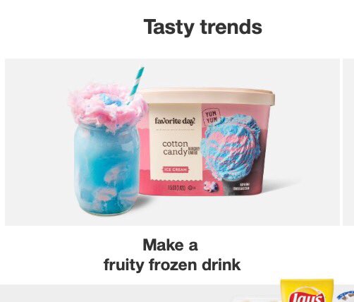 Ah, yes, I do love the cotton candy fruit. Picked fresh from the cotton candy tree in late summer.