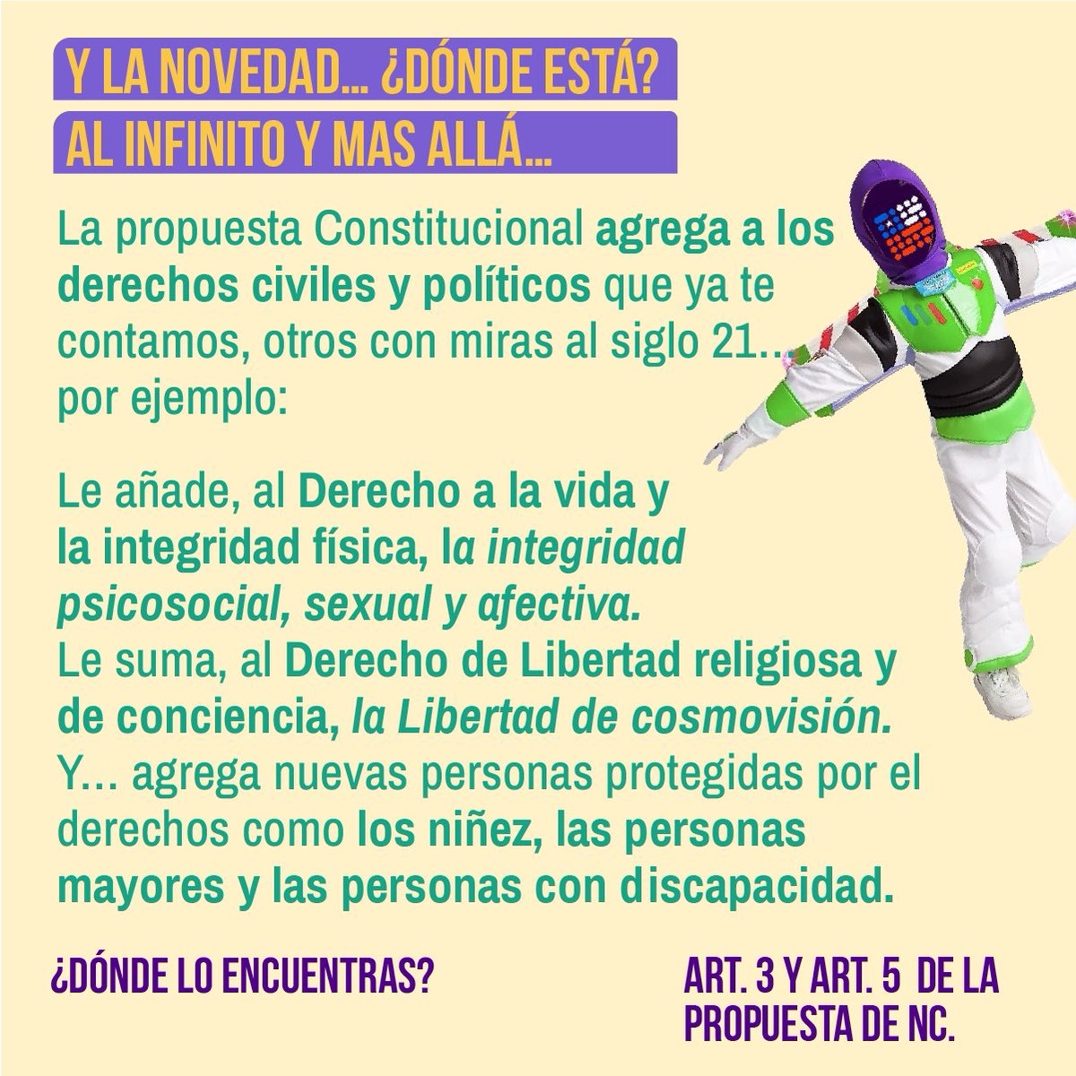 ConstiEnCorta's tweet photo. Ojo 👀…Aun que poco sexy… los Derechos Civiles y Políticos, son de esos temas invisibles, pero imprescindibles. No podemos dejar de hablar de ellos, porque queremos que votes informado en el plebiscito del domingo. ✍🏼🗳️ https://t.co/R0bzs74kCH
