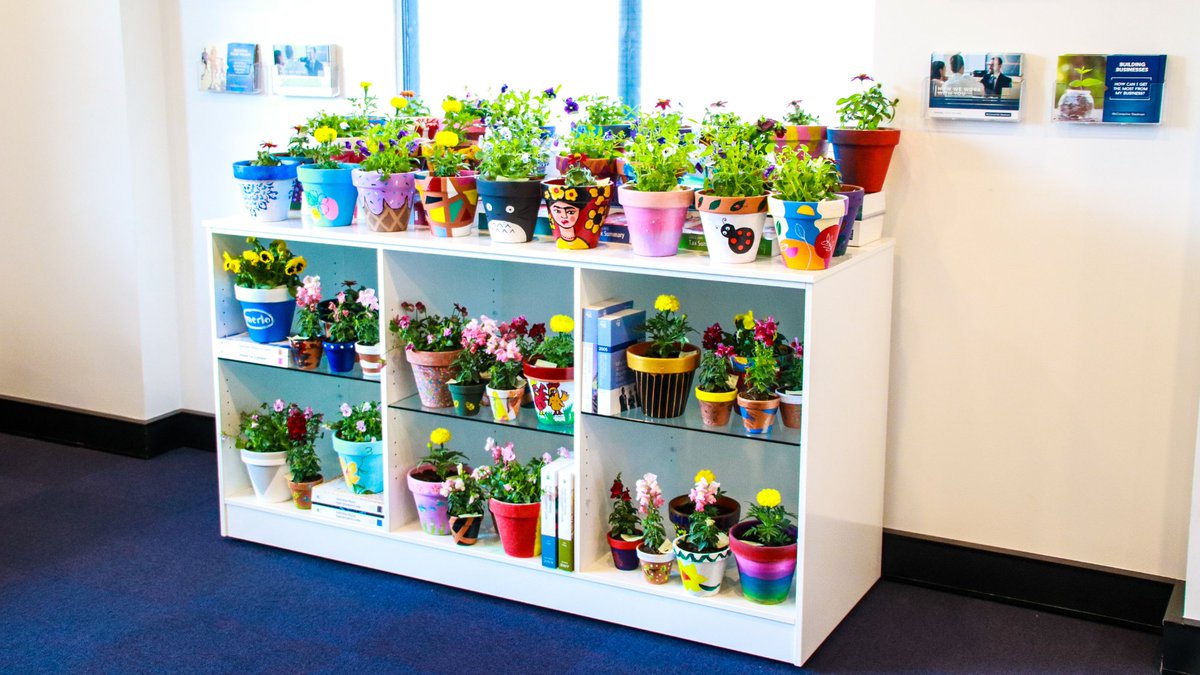 It's the first day of Spring, which means the Toowoomba Carnival of Flowers is in full bloom! To help spread that Springtime feeling each year, we create a floral display in our reception area of our Toowoomba office. Last year, artistic pottery masterpieces were created.🌸