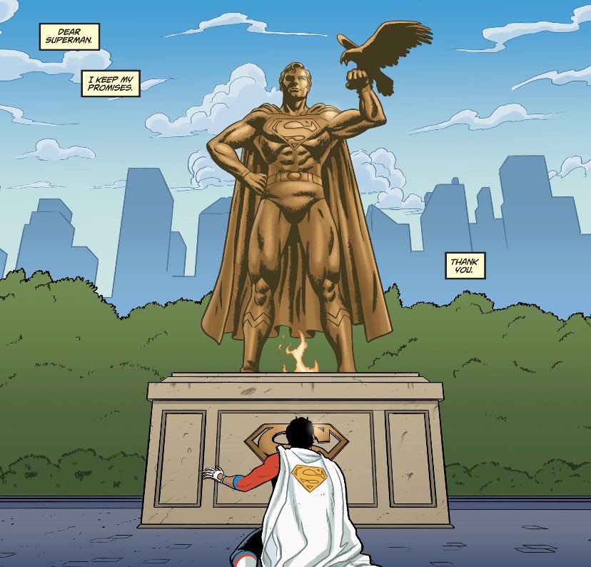 chelsdaniel280's tweet photo. “Dear Superman. I keep my promises. Thank you.”
(Dial H for Hero #6 - Sam Humphries, Joe Quinones, Scott Hanna, and Jordan Gibson)
#MiguelMontez #Superman
#DCWonderComics #dccomics https://t.co/Exc4afUIr7