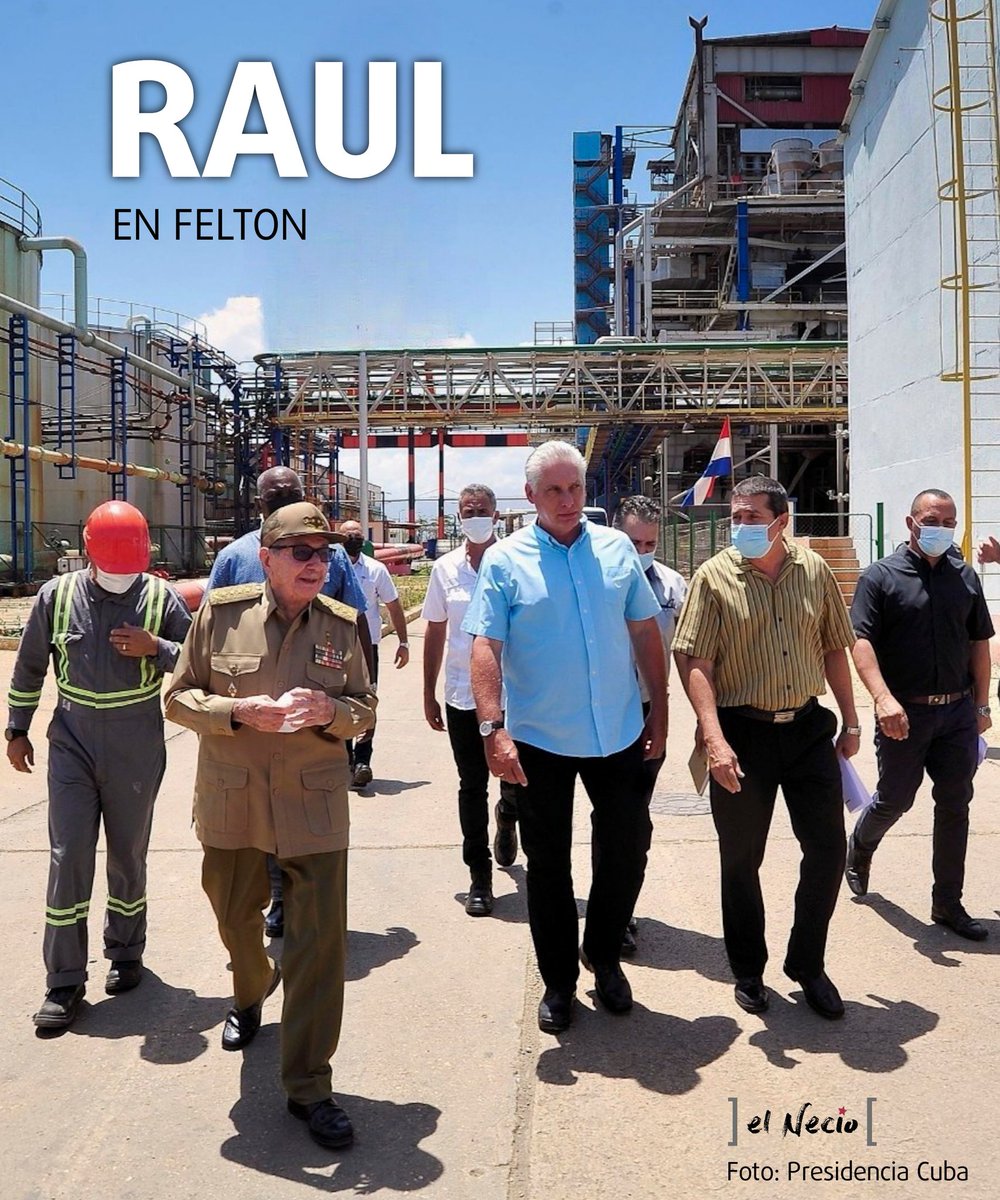 ElNecio_Cuba's tweet photo. Hay muchos que hoy en Twitter infartarán al ver al General en Pie, monitoreando junto al presidente @DiazCanelB los problemas más complejos del país. Su Revolución no ha acabado. Luchará por ella siempre. Y nosotros lucharemos con él. ¡Vamos palante! #RaulEsRaul https://t.co/kMhLWCNlQQ