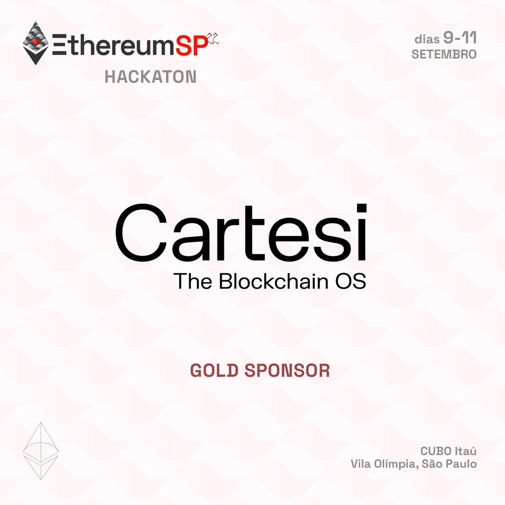 Ethereum_Brasil's tweet photo. Once again Cartesi is our first revealed sponsor!
@cartesiproject is enabling millions of new startups and their developers to use The Blockchain OS, which is a decentralized layer-2 infrastructure that supports Linux and mainstream software components.
We are very proud! 🚀 https://t.co/Mq5cW6whj4