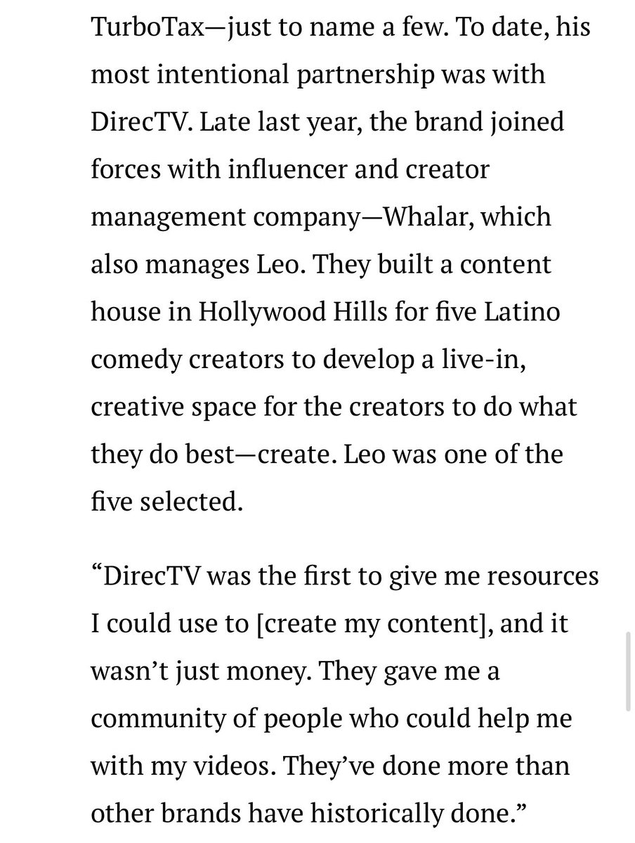 alyssa_marriee's tweet photo. iβm always emo when our #DIRECTVcreators get press but this one hit different π
how lucky i am to help special humans on their journeys to change the world. & the gag is, this guy is just getting started π€ͺ #representationmatters https://t.co/VdY5nX7BXV