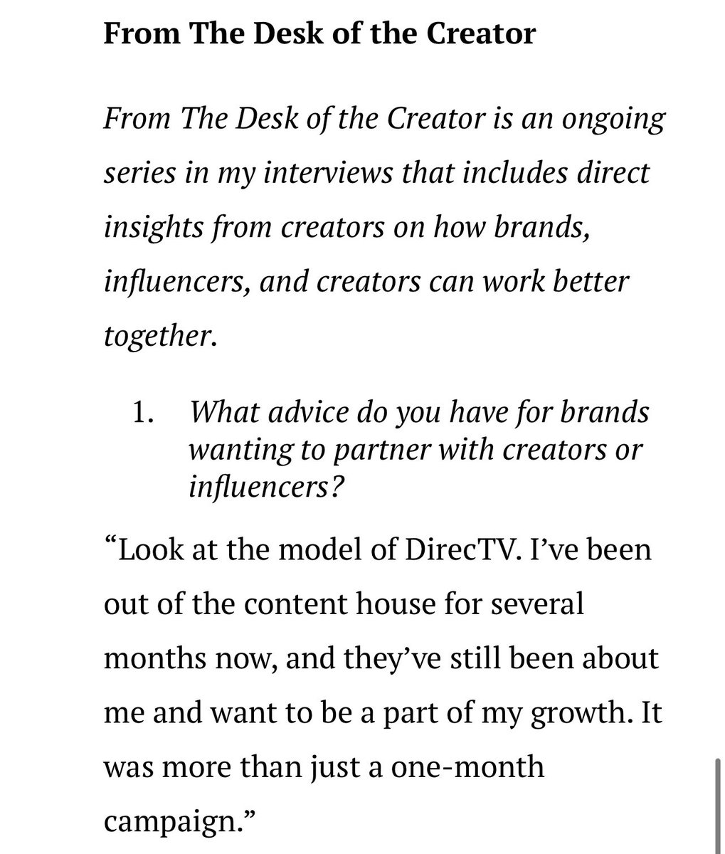 alyssa_marriee's tweet photo. iβm always emo when our #DIRECTVcreators get press but this one hit different π
how lucky i am to help special humans on their journeys to change the world. & the gag is, this guy is just getting started π€ͺ #representationmatters https://t.co/VdY5nX7BXV