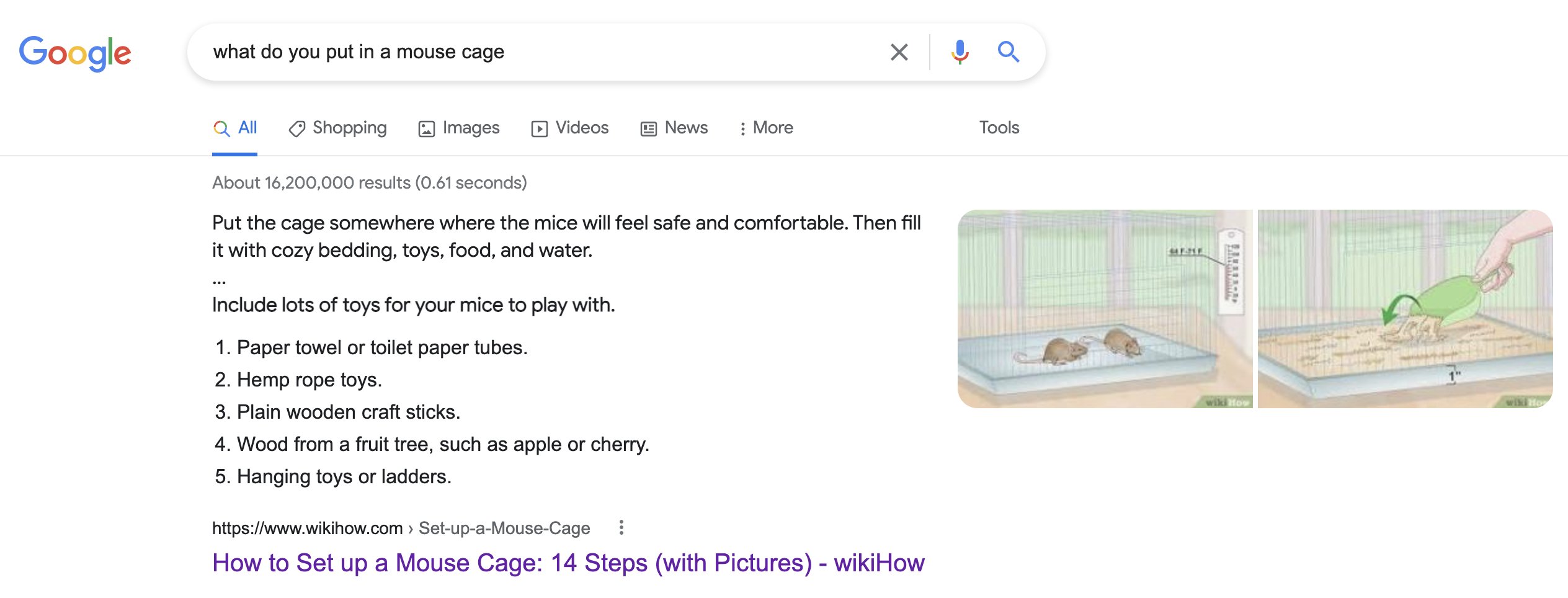How to Set up a Mouse Cage: 14 Steps (with Pictures) - wikiHow