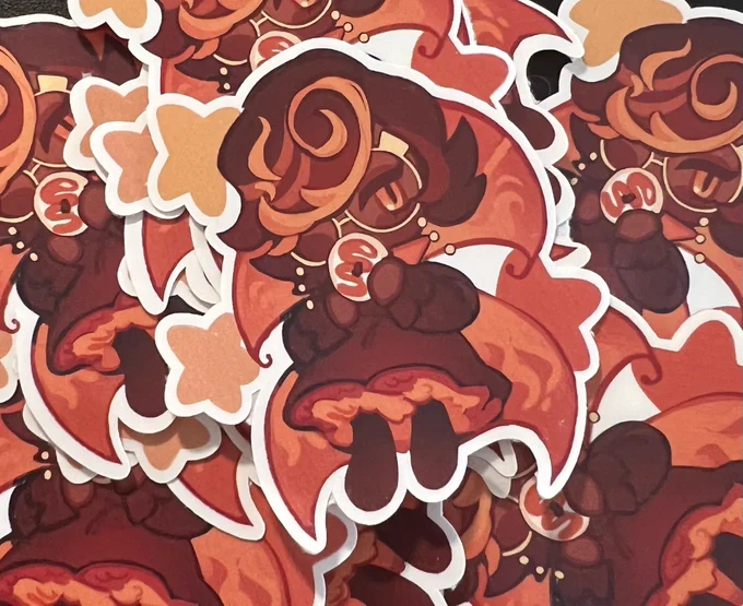 cookie run stickers are up! 