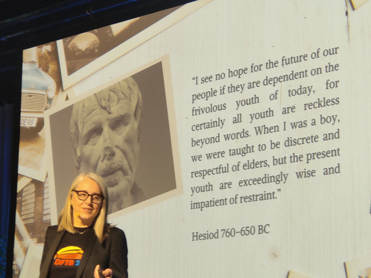 <a href="/jproimos/">Jenny Proimos</a> <a href="/DFTBubbles/">Team DFTB</a> @theteamfrancis Kids these days...

#DFTB22