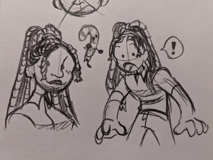 im torn on making candy cane dark skinned or albino if i ever color him 🤔 https://t.co/KGJRTShGgh 