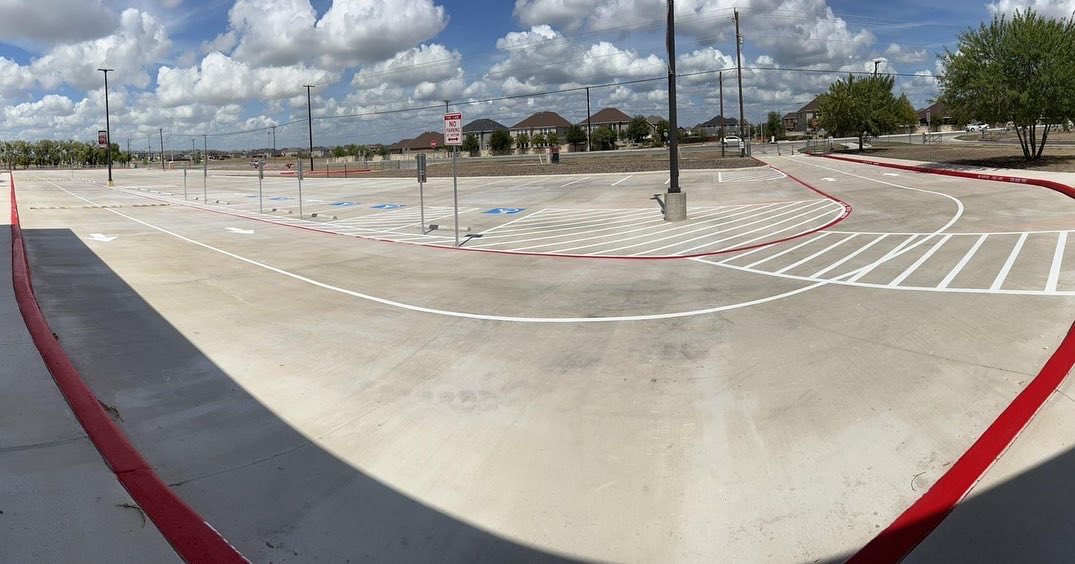 cisdnews's tweet photo. Bond 2021 has made a great impact across Comal ISD schools, students, staff and the community by continuing the transformation of district facilities. Take a look at the new parking lot at Canyon Middle School. Thank you to our voters for making this happen. #bondatwork https://t.co/JAJzQqrNrU