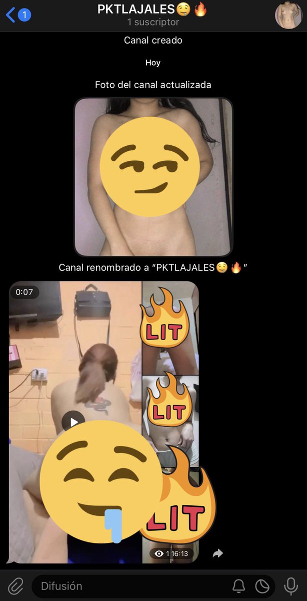 ElJefeDan69's tweet photo. GRUPO PKTLAJALES 🔥💦

Contenido diario sin censura de muchas perritas. Contenido casero que nunca antes has visto.

@ValCardona1 @jessgamez1590 y yo, regalaremos 1 acceso cada uno, entre todos los que den LIKE y Retweet a este tweet. 🔁❤️

¿Quieres acceder? Mándame mensaje. https://t.co/QOhWggzqRB
