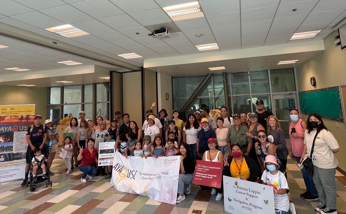 USC Adolescent & Young Adult Cancer Program (@ayausc) on Twitter photo Thanks to support from <a href="/ConcernFdn/">CONCERN FOUNDATION</a>, partners
<a href="/CancerSupportLA/">CSCLA</a> and @USCNorrisCO, we had a FUN day with our young adult cancer patients and survivors who brought their kids and families to
<a href="/LAZoo/">Los Angeles Zoo</a> on Aug. 27. Love connects beyond cancer! <a href="/uscnorris/">USC Norris Comprehensive Cancer Center</a> @KeckMedUSC #cancer #Caregiver Thanks to support from <a href="/ConcernFdn/">CONCERN FOUNDATION</a>, partners
<a href="/CancerSupportLA/">CSCLA</a> and @USCNorrisCO, we had a FUN day with our young adult cancer patients and survivors who brought their kids and families to
<a href="/LAZoo/">Los Angeles Zoo</a> on Aug. 27. Love connects beyond cancer! <a href="/uscnorris/">USC Norris Comprehensive Cancer Center</a> @KeckMedUSC #cancer #Caregiver