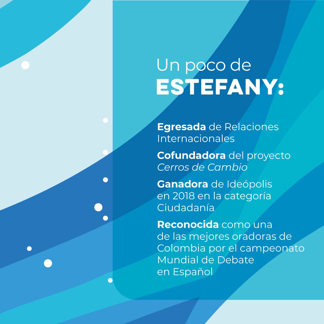 ¡Conversemos en El Sofá! 
Descubre con Estefany Güechá, internacionalista rosarista y cofundadora del proyecto 
<a href="/cerrosdecambio/">Cerros de Cambio 🌄</a>, cómo a través del emprendimiento tus pasiones se pueden unir con tu profesión 
para alcanzar tus propósitos. 
Inscríbete: bit.ly/ElSofá