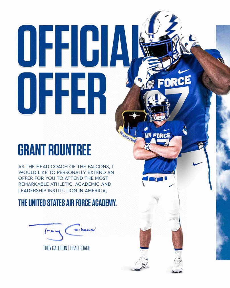 Official! ⚡️⚡️⚡️
#Boltbrotherhood 
#WILDCATBUILT 
<a href="/bsdedman/">Brad Dedman</a> <a href="/CMontgomeryLS/">Craig Montgomery</a> <a href="/TheChrisRubio/">Rubio Long Snapping®</a> @Mansell247 @WilsonCentralFB <a href="/CoachTCalhoun/">Troy Calhoun</a> <a href="/coachskene3/">Brett Skene</a> <a href="/CoachTimHorton/">Tim Horton</a>