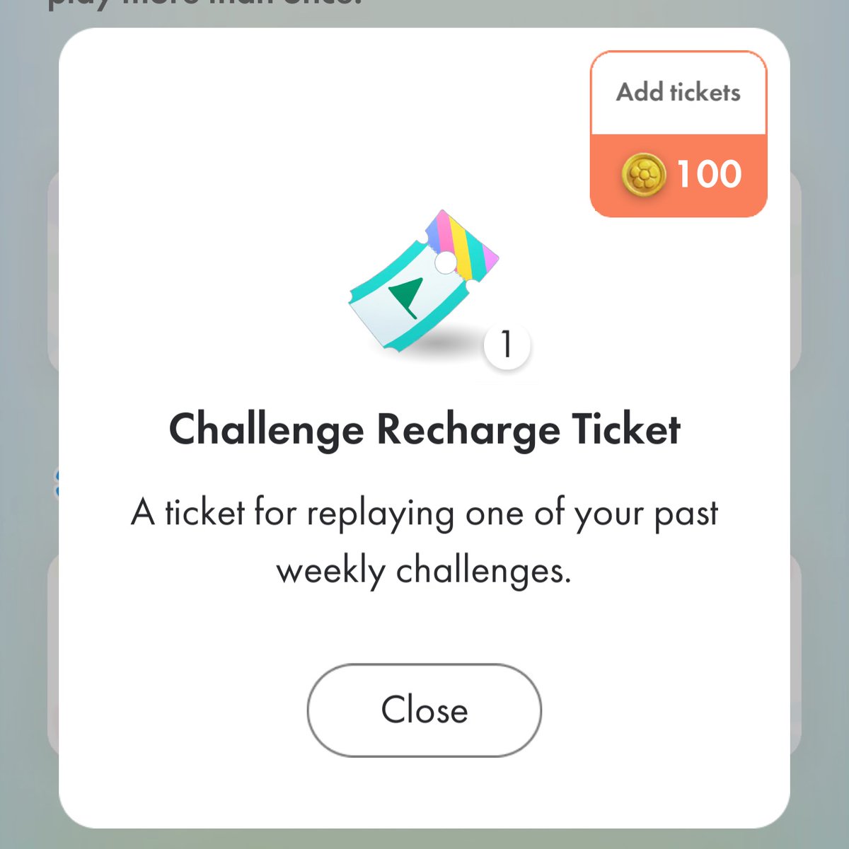 PetalFallFarms's tweet photo. Are you a #ChallengeChampion?

If you’re already done with your weekly challenges in #PikminBloom , don’t forget you can use the Challenge Recharge Tickets to get another round in!

#pikmin 🏆 https://t.co/pSZS22PWl5