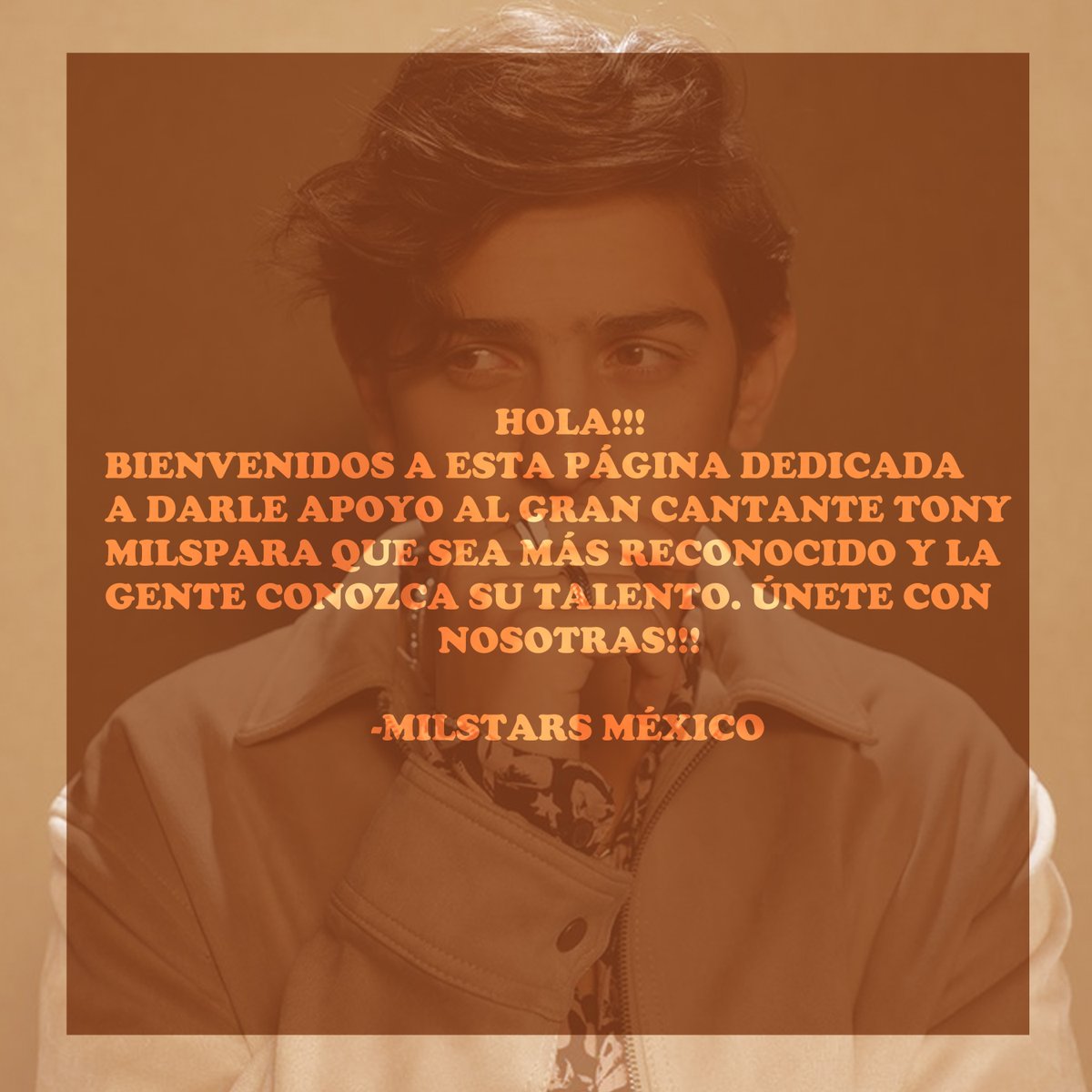 milstars_mx's tweet photo. 💛W🧡 #TonyMils https://t.co/6ohFXaj6nx