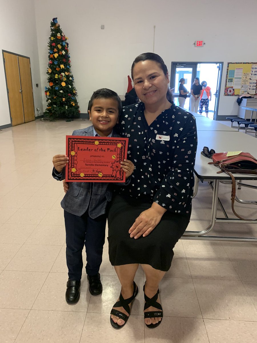 Leader of the Pack August Awards & Meeting with the Principal. It was a good day today 😁🍎🐾 #ProudStudents #TISDPROUD